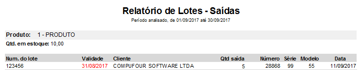 Compufour junho 4th, 2025 O Clipp possui uma ferramenta de controle de lote, sendo possível controlar os lotes com as respectivas quantidades e a data de vencimento.
