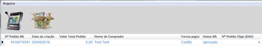 Compufour junho 4th, 2025 Neste assistente iremos demonstrar detalhadamente como criar no Clipp um pedido feito no Mercado Livre, nos casos em que a venda é concretizada no site. Para anunciar produtos no Mercado Livre pelo sistema Clique Aqui.
