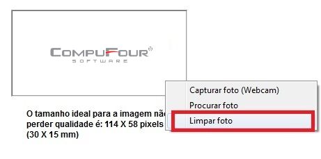 Compufour junho 15th, 2025 Logomarca no cadastro do emitente com um formato inválido (diferente de JPEG). 