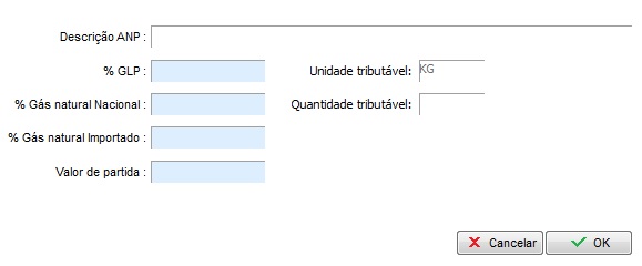 Compufour junho 7th, 2025 Na tentativa de enviar uma NFE quando o produto da nota seja GLP, poderá ocorrer a mensagem: