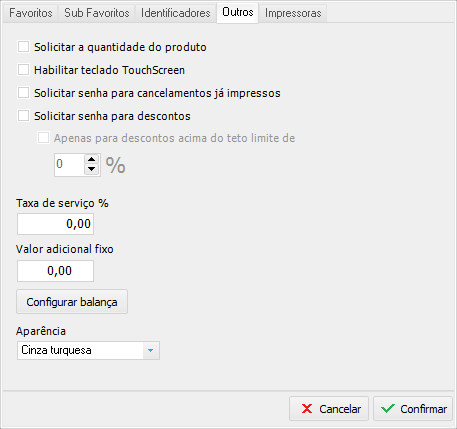 Compufour julho 21st, 2025 No primeiro acesso ao Clipp Cheff são necessárias algumas configurações, para isso, clique no botão Configurações: