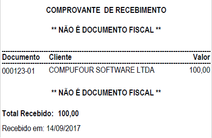 Compufour junho 1st, 2025 Neste tópico será apresentado como realizar o recebimento de contas através do Emissor de NFC-e ou Emissor do SAT.