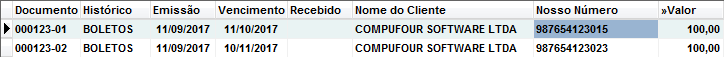 Compufour junho 4th, 2025 Para geração do boleto, poderá filtrar ou pesquisar pela(s) conta(s) desejada(s).
