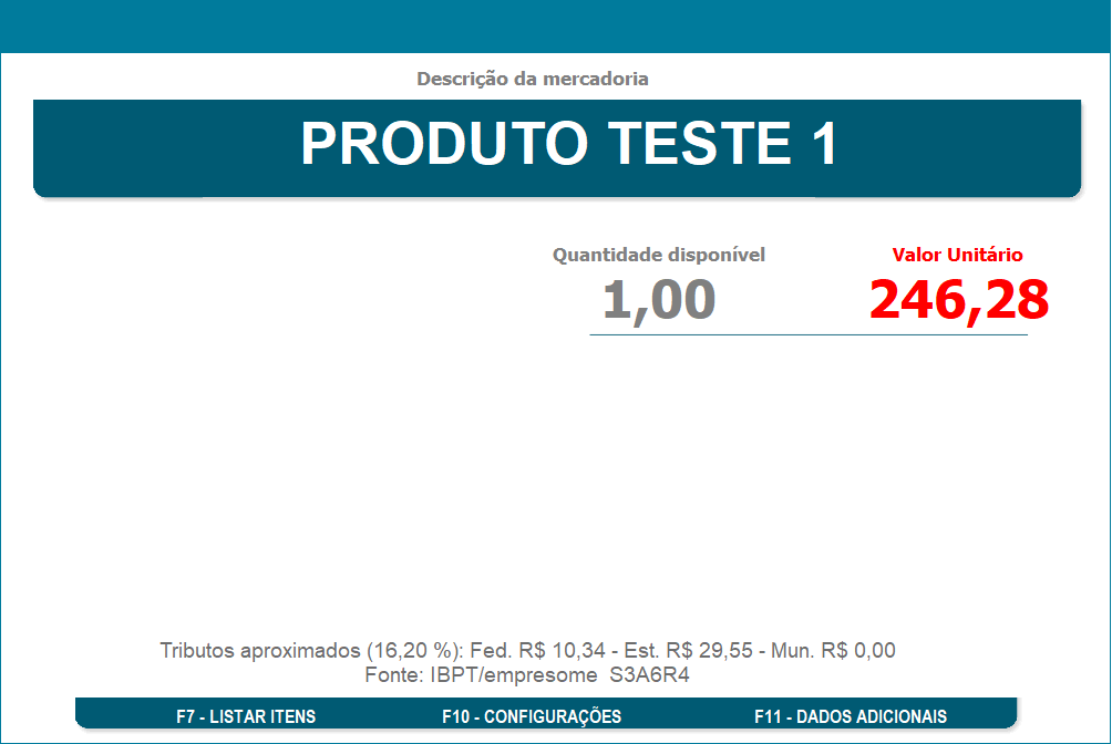 Compufour junho 2nd, 2025 O Terminal de Consulta de Preços permite efetuar a consulta de seus produtos do estoque através de seu código de barras (utilizando um leitor), e também permite a consulta através da descrição do item ou código. 