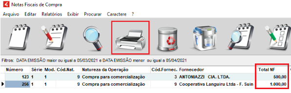 Compufour junho 4th, 2025 Este relatório é propriamente para visualizar os resultados (em valores) atingidos pela empresa durante o período informado.