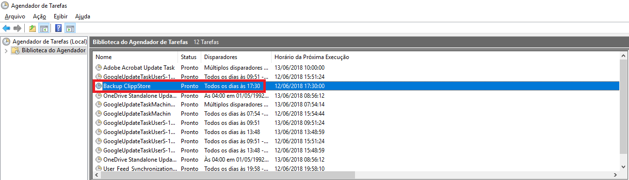 Compufour junho 8th, 2025 Esse artigo foi desenvolvido para casos em que deseja ser agendado um determinado dia e horário para realizar o backup do sistema. A ferramenta em questão é um arquivo de extensão bat e trabalha junto com o agendador de tarefas do Windows. 