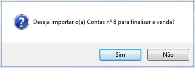 Compufour junho 4th, 2025 Após efetuar o lançamento das mesas e comandas, é necessário efetuar a finalização, ou seja, importar para Documento Fiscal. Essa versão do sistema não permite que sejam importados mesas, pedidos e comandas para ECF, apenas para Venda Gerencial e NFC-e.