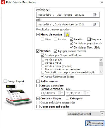 Compufour junho 4th, 2025 Este relatório é propriamente para visualizar os resultados (em valores) atingidos pela empresa durante o período informado.