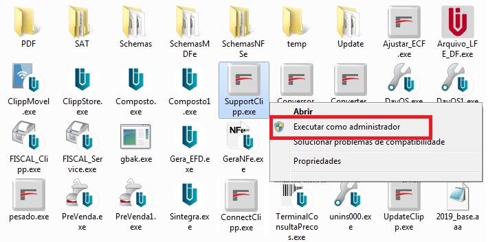 Compufour julho 19th, 2025 - Clicar no menu Atualização e em seguida na opção Informar Seriais ao sistema, conforme a imagem abaixo;