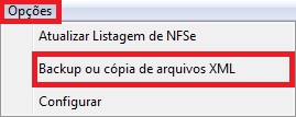 Compufour junho 8th, 2025 Para algumas empresas é comum a contabilidade solicitar todos os arquivos XML das notas do mês, esta ferramenta permite copiar estes arquivos XML das suas notas fiscais de serviço eletrônicas emitidas.