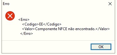 Compufour junho 9th, 2025 Ao emitir uma NFC-e pelo Integrador (para clientes do Ceará) ocorre a seguinte mensagem: