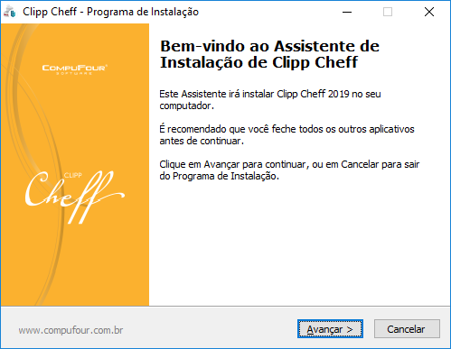 Compufour junho 1st, 2025 Antes de realizar a instalação do Clipp Cheff, devem ser atendidos alguns requisitos, são eles: