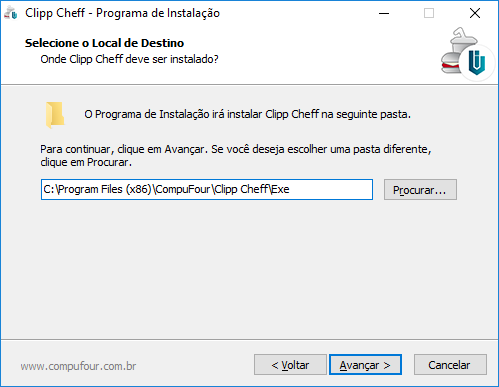 Compufour junho 1st, 2025 Antes de realizar a instalação do Clipp Cheff, devem ser atendidos alguns requisitos, são eles: