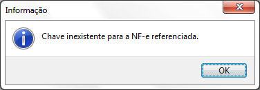 Compufour junho 1st, 2025 A mensagem ocorre quando na Nota de Compra não foi preenchido o campo Chave de Acesso da NF-e de Origem ou quando a nota tem finalidade de Devolução e não foi vinculado um documento fiscal de origem.  