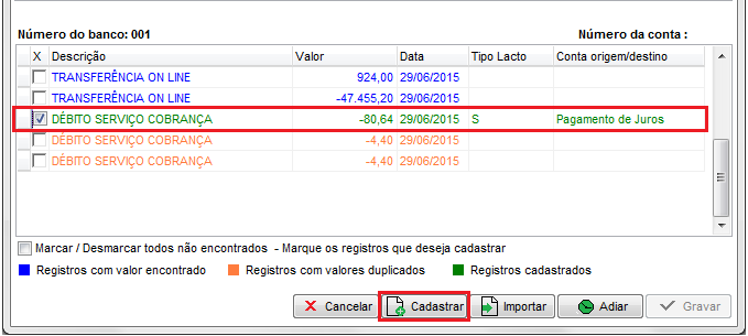 Compufour junho 2nd, 2025 Primeiramente é necessário efetuar o cadastramento das contas bancárias para posteriormente realizar seu controle.