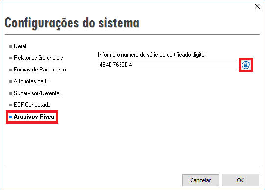 Compufour junho 1st, 2025 Antes de iniciar as vendas no Emissor de Cupom Fiscal é recomendado verificar algumas opções para o uso do sistema. Para isto, pressione F10 (Supervisão) > Configurações > Configurações do programa. 