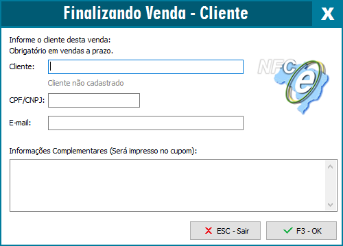 Compufour junho 2nd, 2025 Neste tópico será apresentado como efetuar uma venda a prazo no NFCe.