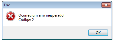 Compufour junho 1st, 2025 Na tentativa de enviar o comando de e-mail pelo Clipp Store a seguinte mensagem pode ser apresentada: