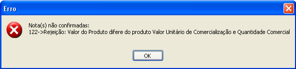 Compufour julho 31st, 2025 Ao tentar emitir NF-e é apresentada a seguinte mensagem: