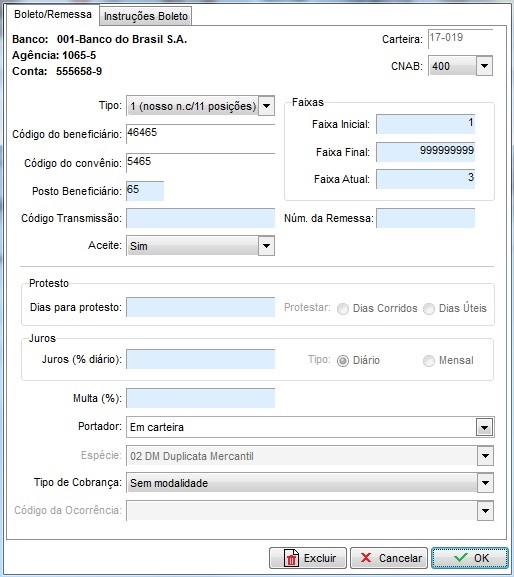 Compufour junho 4th, 2025 Antes de realizar a configuração do Boleto é necessário que o Banco já esteja cadastrado no Módulo de Bancos do Clipp Store.