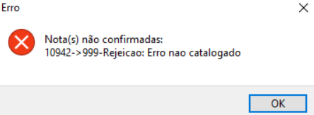 Compufour maio 31st, 2025 Ao emitir uma NFe, retorna a seguinte mensagem: