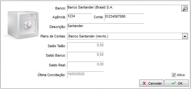 Compufour junho 9th, 2025 Configuração de Boleto de Cobrança - Santander