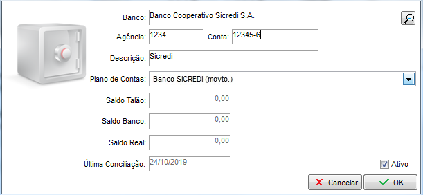 Compufour junho 1st, 2025 Configuração de Boleto de Cobrança - SICREDI