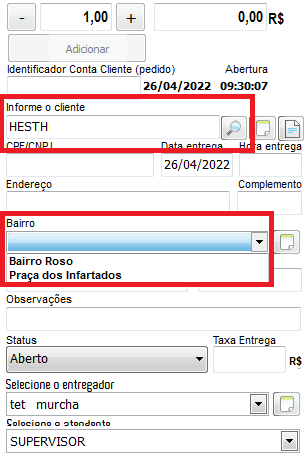Compufour junho 4th, 2025 É possível realizar o cadastro dos bairros no ClippCheff para facilitar o processo de entregas, será possível cadastrar o nome do bairro, tempo estimado, valor da entrega e vincular um entregador para determinado bairro.
