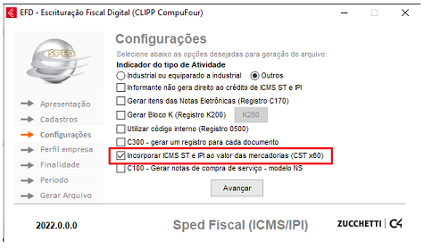 Compufour junho 1st, 2025 Escrituração Fiscal Digital - EFD é um arquivo digital, que se constitui de um conjunto de escriturações de documentos fiscais e de outras informações de interesse dos fiscos das unidades federadas e da Secretaria da Receita Federal do Brasil, bem como de registros de apuração de impostos referentes às operações e prestações praticadas pelo contribuinte.