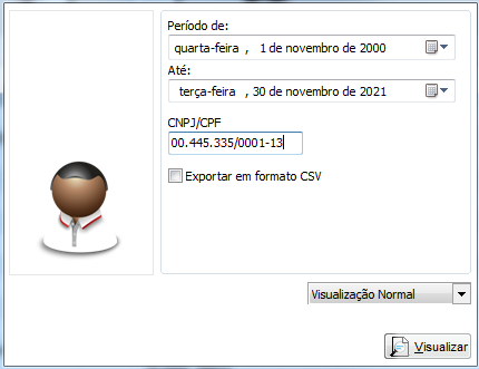 Compufour junho 7th, 2025 O relatório razão é uma espécie de histórico de determinado cliente, você pode buscar pelo CPF/CNPJ do cliente especifico ou simplesmente gerar o relatório selecionando o período em questão, que irá buscar todos os dados daquele período.