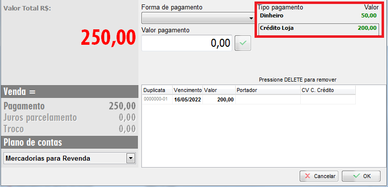 Compufour junho 4th, 2025 No ClippPRO é possível controlar o crédito dos clientes, quando por exemplo o cliente compra alguma mercadoria mas desiste de ficar com ela, preferindo manter o valor disponível para uma próxima compra, será possível também controlar o crédito nas devoluções.