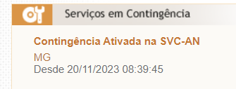 Compufour maio 31st, 2025 Ao emitir uma NFe, retorna a seguinte mensagem: