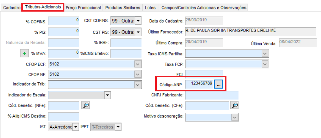 Compufour junho 6th, 2025 Foram adicionados novos CSTs referentes à Tributação Monofásica sobre Combustíveis, que devem ser utilizados quando o produto possui código ANP. Os novos CSTs são: