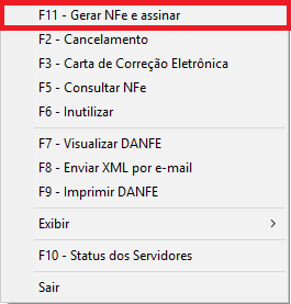 Compufour junho 7th, 2025 Ao tentar emitir uma NF-e, ou NFC-e, apresenta a mensagem: "Rejeição: Erro não catalogado".