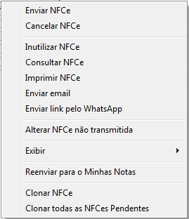 Compufour junho 2nd, 2025 Neste tópico será apresentado o Gerenciador de Notas Fiscais do Consumidor Eletrônica. Este é integrado ao programa NFC-e (ClippCfe), onde busca as NFC-e emitidas.