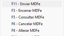 Compufour junho 3rd, 2025 Emissão do MDF-e em Contingência (offline), para ativar a contingência acesse o caminho abaixo: