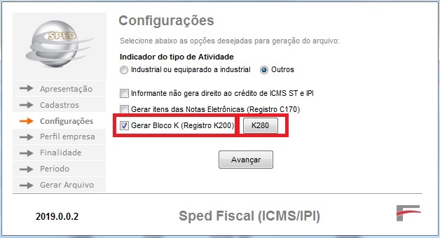 Compufour junho 3rd, 2025 “III - 1º de janeiro de 2019, restrita à informação dos saldos de estoques escriturados nos Registros K200 e K280, para os demais estabelecimentos industriais classificados nas divisões 10 a 32; os estabelecimentos atacadistas classificados nos grupos 462 a 469 da CNAE e os estabelecimentos equiparados a industrial, com escrituração completa conforme escalonamento a ser definido.”