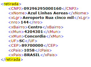 Compufour junho 4th, 2025 Isto acontece quando a mercadoria não está com o Emitente e deve ser retirada em outro local ou então quando a mercadoria não deve ser entregue no endereço do Destinatário, mas em outro local.