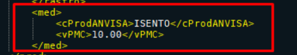 Compufour junho 6th, 2025 Ao transmitir uma NF-e de medicamento ou similares ocorre a seguinte mensagem: