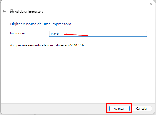 Compufour junho 7th, 2025 Comunicando o sistema com a impressora 58MM POS