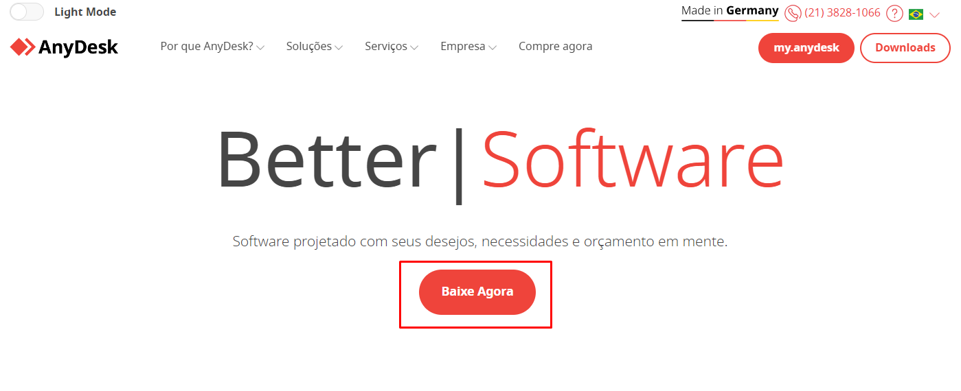 Compufour junho 7th, 2025 Neste artigo iremos demonstrar de forma simples como baixar o AnyDesk
