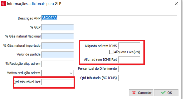 Compufour junho 6th, 2025 Rejeição 969: Total do ICMS monofásico retido anteriormente difere do somatório dos itens.