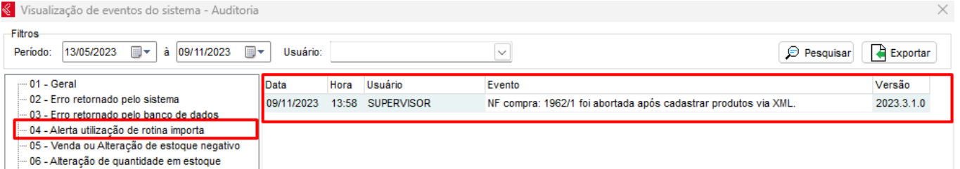 Compufour junho 1st, 2025 Importando o arquivo XML para Nota de Compra
