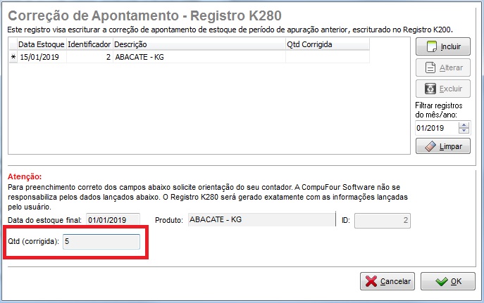 Compufour junho 3rd, 2025 “III - 1º de janeiro de 2019, restrita à informação dos saldos de estoques escriturados nos Registros K200 e K280, para os demais estabelecimentos industriais classificados nas divisões 10 a 32; os estabelecimentos atacadistas classificados nos grupos 462 a 469 da CNAE e os estabelecimentos equiparados a industrial, com escrituração completa conforme escalonamento a ser definido.”