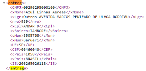 Compufour junho 4th, 2025 Isto acontece quando a mercadoria não está com o Emitente e deve ser retirada em outro local ou então quando a mercadoria não deve ser entregue no endereço do Destinatário, mas em outro local.