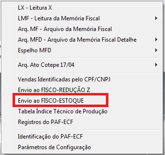 Compufour junho 7th, 2025 IMPORTANTE: Serão enviados no Bloco X, nos arquivos de estoque, TODOS os produtos e serviços do estoque cadastrados no ClippPRO, independente se o produto tiver quantidade ou não, o mesmo vale para itens que estão inativos!