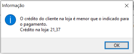 Compufour junho 4th, 2025 No ClippPRO é possível controlar o crédito dos clientes, quando por exemplo o cliente compra alguma mercadoria mas desiste de ficar com ela, preferindo manter o valor disponível para uma próxima compra, será possível também controlar o crédito nas devoluções.