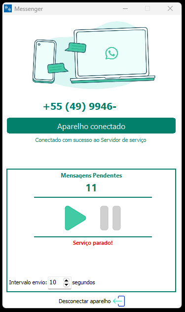 Compufour junho 6th, 2025 No sistema ClippPro, é possível fazer o envio da NFC-e e da NF-e no momento da transmissão da nota, através de um link gerado na nuvem, sem a necessidade de utilizar o WhatsApp Web ou WhatsApp Desktop.