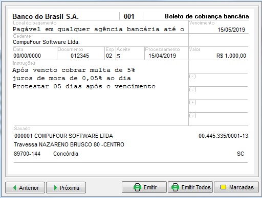 Compufour junho 4th, 2025 Para geração do boleto, poderá filtrar ou pesquisar pela(s) conta(s) desejada(s).
