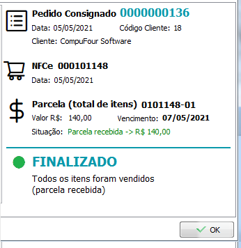 Compufour junho 4th, 2025 Neste Fluxo o cliente prefere ficar com todos os itens do condicional;